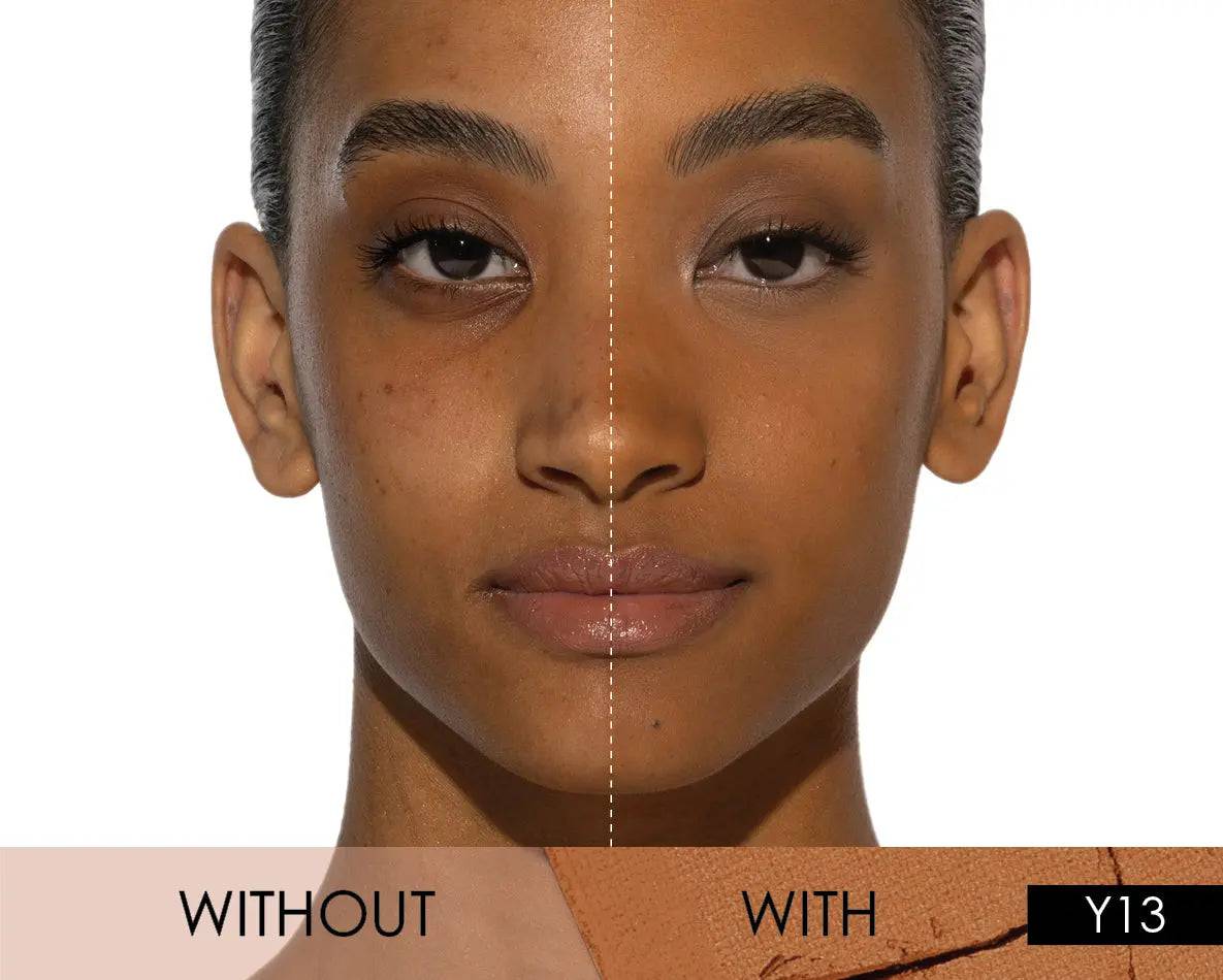 HY GLAM Powder Foundation Refill - Lightweight, Long-Lasting & Buildable Coverage for Flawless Skin | Perfect for Everyday Wear & Touch-Ups On-The-Go