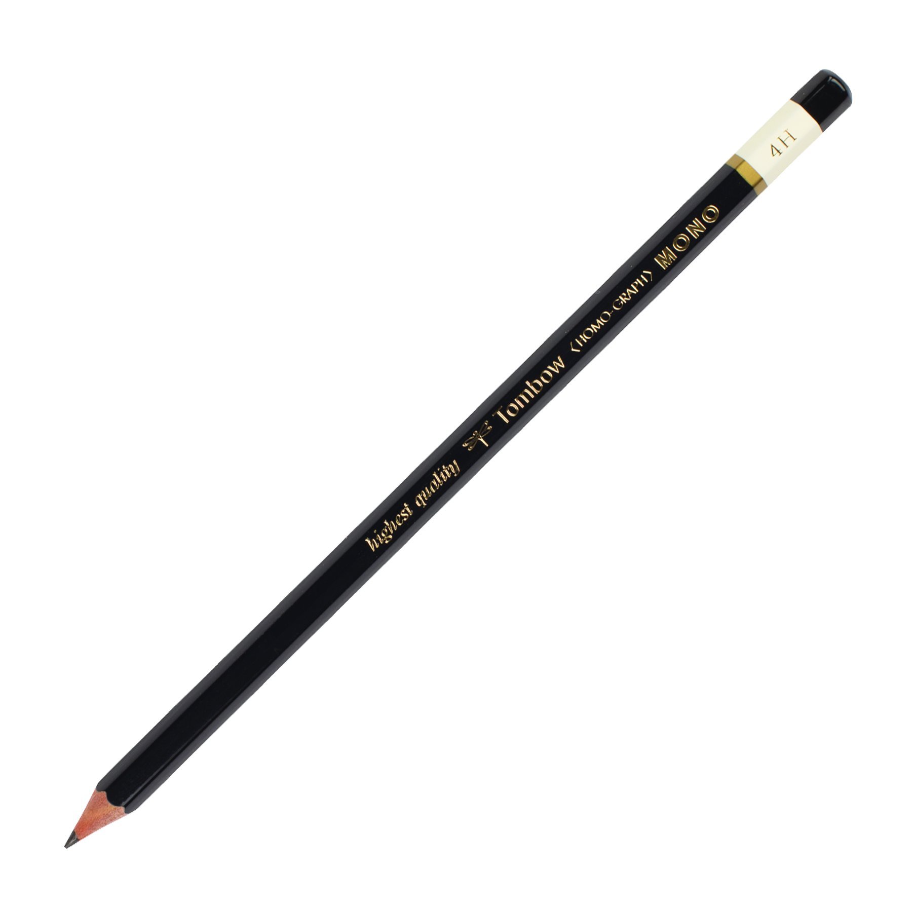 Tombow 51514 MONO Drawing Pencils 12-Pack - 4H Graphite Sketching Pencils for Artists, Drafting & Technical Drawing - Perfect for Sketching, Shading & Detailed Artwork