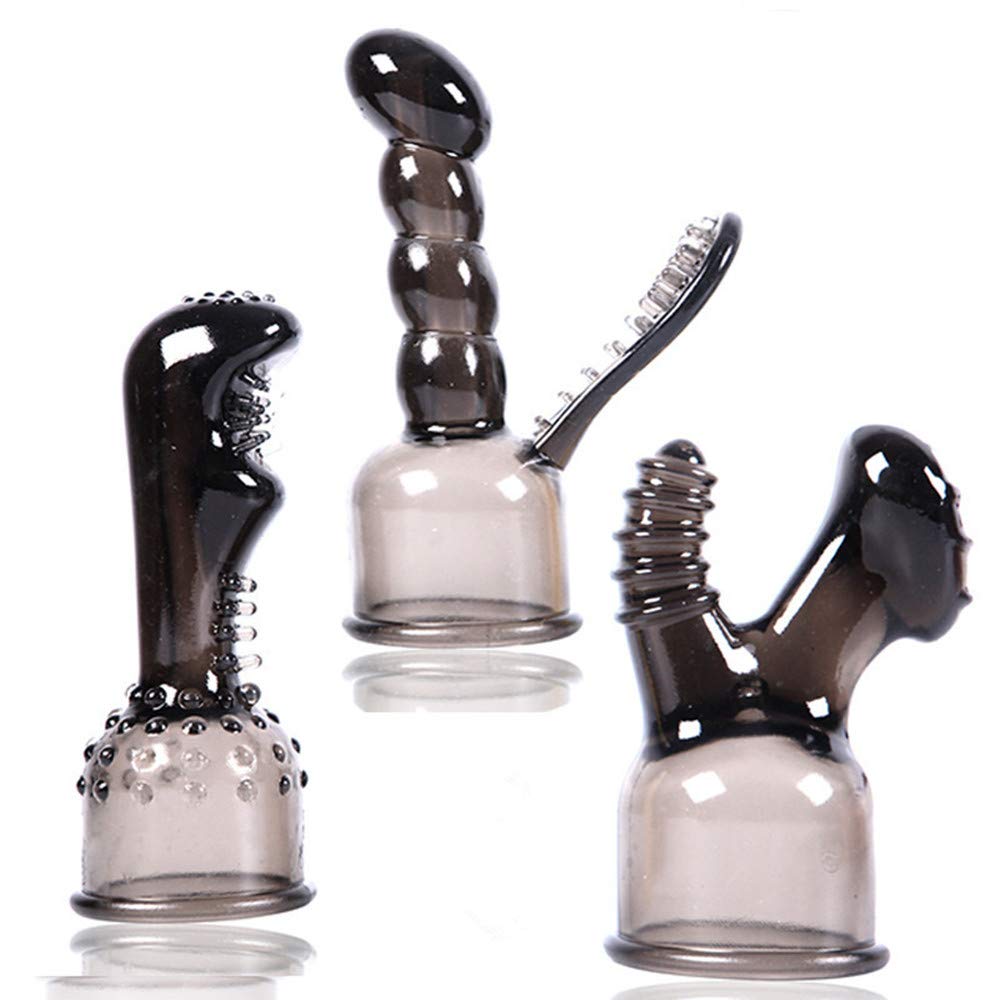 3Pcs Handheld Magic Wand Attachments - 1.4 Inch Inner Diameter Massage Accessories for Full Body Relaxation | Perfect for Women's Spa, Home Use & Couples Therapy