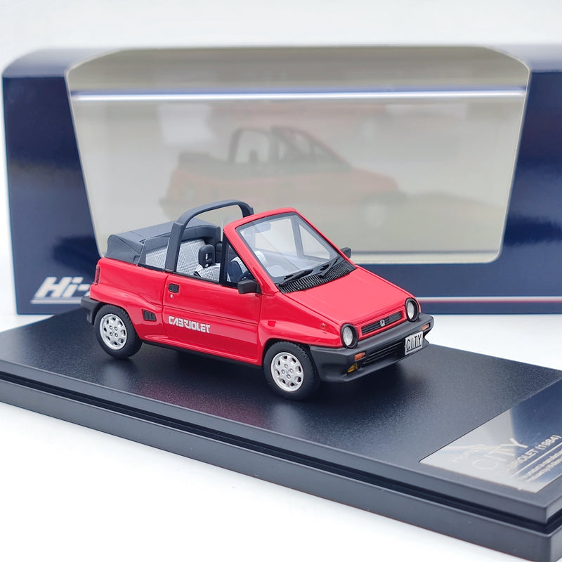 1/43 Scale Honda City Cabriolet 1984 Resin Model Car - Limited Edition Collectible Gift for Car Enthusiasts | Perfect for Display, Gifts, and Model Car Collections
