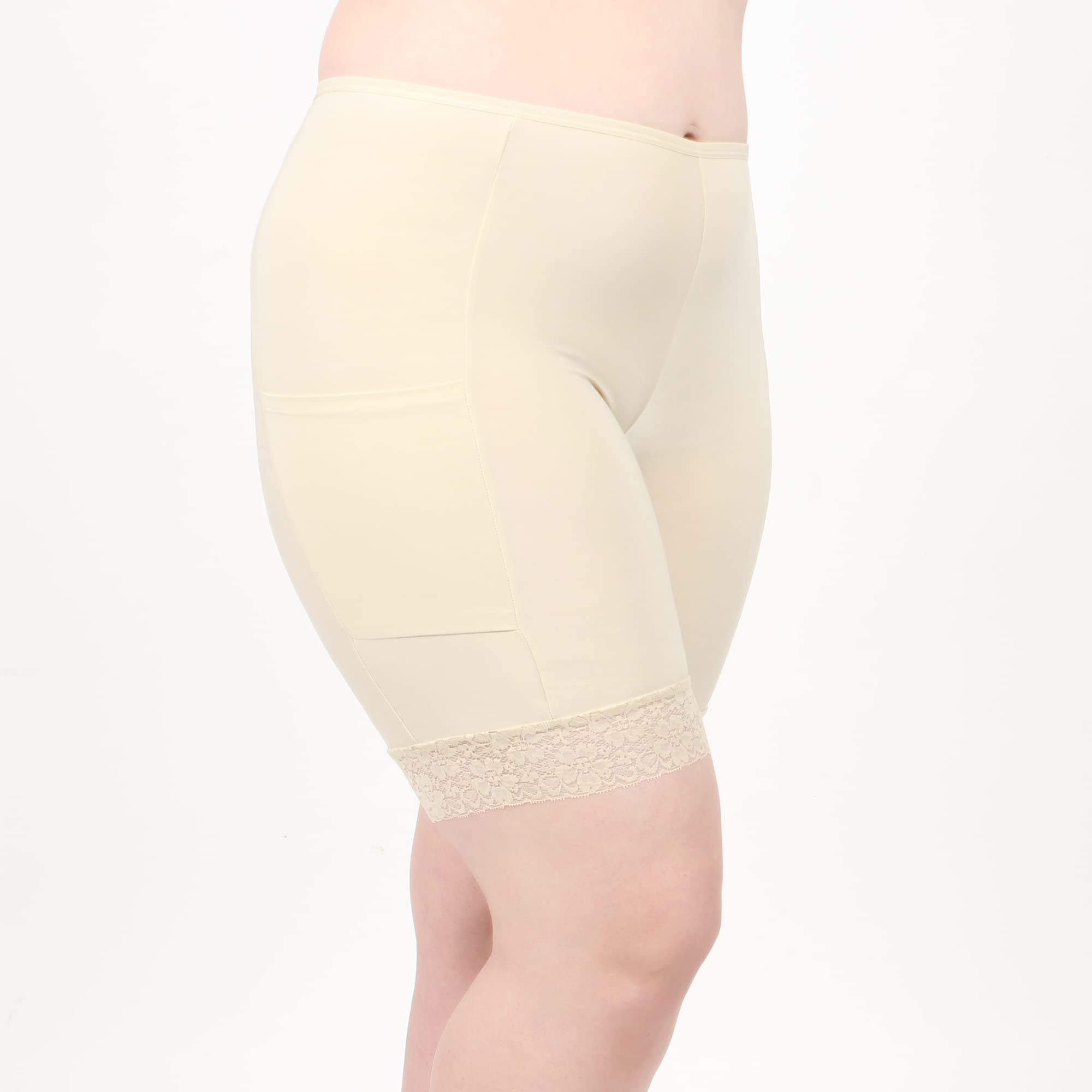 Undersummers Shortlette Slip Shorts for Women - Anti Chafing Thigh Shorts with 7