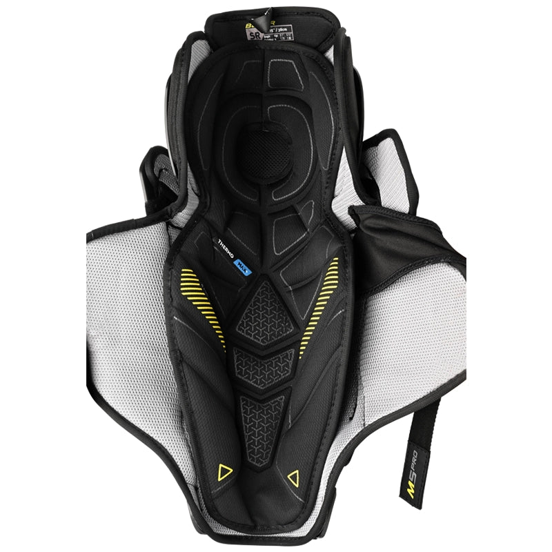Bauer Supreme M5 Pro Senior Hockey Shin Guards - Lightweight & Durable Protection for Ice Hockey Players - Perfect for Games, Practices & Training