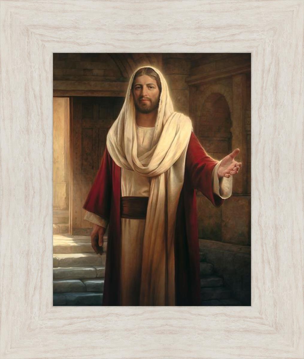 Come Follow Me by Howard Lyon - Inspirational Christian Art Print for Home, Church & Office Decor
