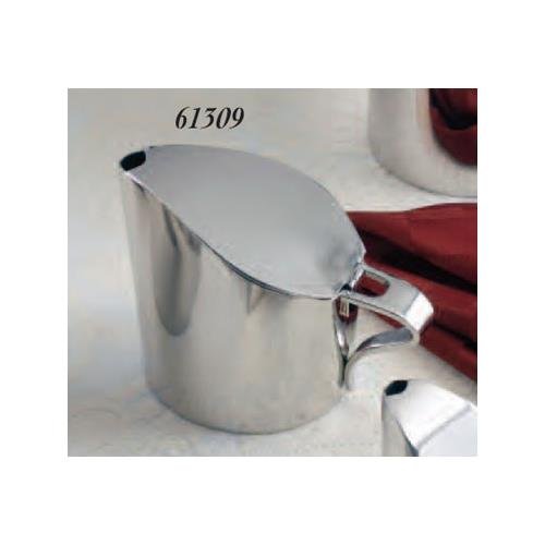 Bon Chef 61309 Milan 12 oz Stainless Steel Milk Tea Pot - Perfect for Serving Hot Tea, Coffee & Milk at Home, Cafes or Restaurants