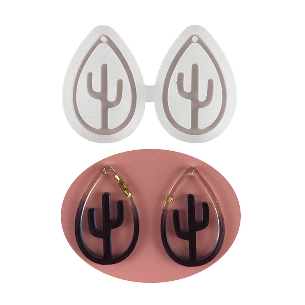 DIY Resin Earring Molds - Girl Face & Circle Eye Silicone Jewelry Casting Molds for Handmade Pendants - Perfect for DIY Crafting, Jewelry Making, and Unique Gift Creations