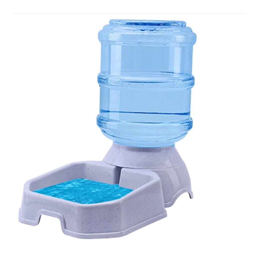 SYZHIWUJIA 3.8L Automatic Pet Water Dispenser - Unplugged Cat & Dog Drinking Fountain with Large Capacity - Perfect for Home, Office, or Travel Use for Cats and Dogs