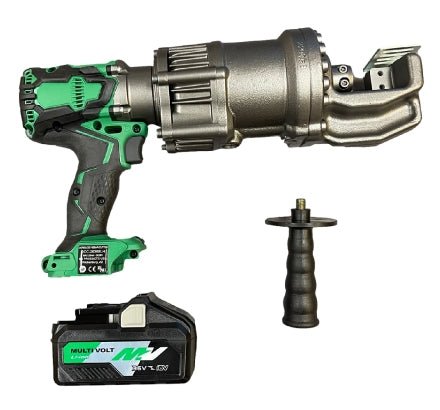 36V Cordless Rebar Cutter - Heavy Duty Battery Powered Steel Bar Cutting Tool for Construction and DIY Projects