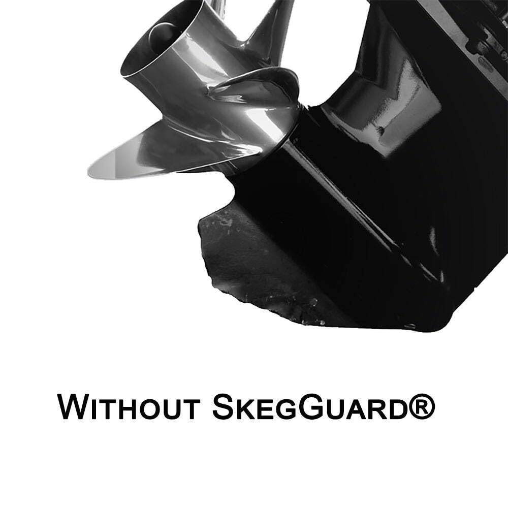 Skegguard® 27081 Stainless Steel Replacement Skeg for Outboard Motors - Durable Marine Protection for Boats & Watercraft