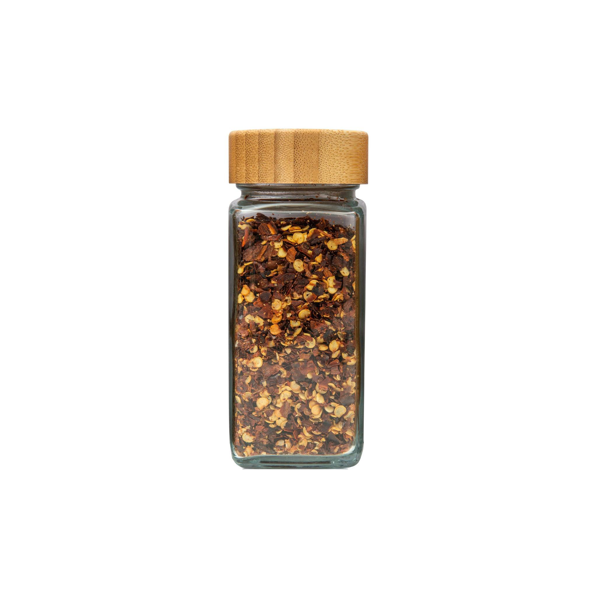 Premium Bamboo Spice Shaker Jars - 125ml (4.2oz) for Kitchen, Cooking & Baking - Eco-Friendly Spice Storage with Tight Seal for Freshness - Perfect for Salt, Pepper, Herbs & Seasonings