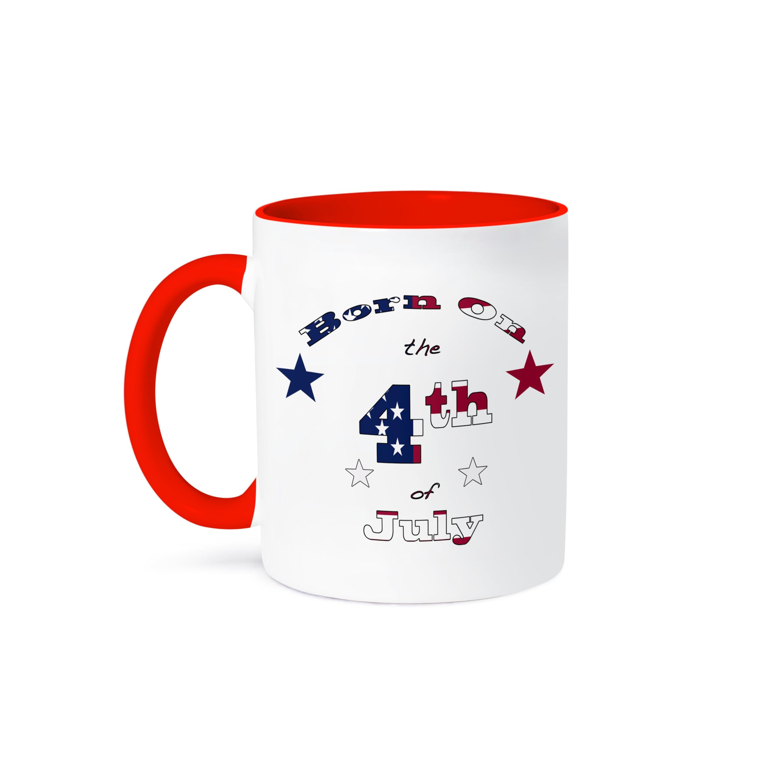 3D Rose 11oz Two-Tone Red and White Ceramic Coffee Mug - Perfect for Home, Office, or Gift Giving