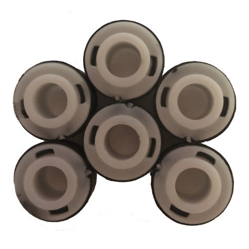 Powerslide Fothon 8mm LED Wheel Spacer - Glow in The Dark Skate Wheels for Inline Skates & Rollerblades - Perfect for Night Skating, Raves & Outdoor Adventures