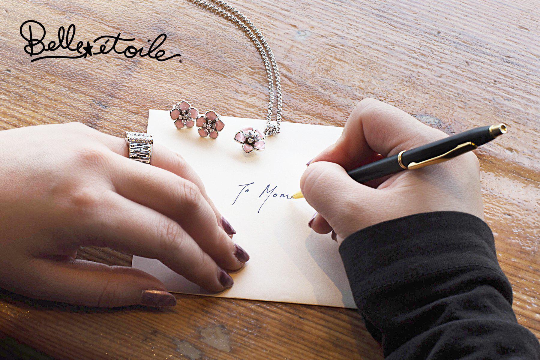 Forget Me Not Pendant Necklace - Sterling Silver Floral Charm Jewelry Gift for Women - Perfect for Anniversaries, Birthdays & Romantic Occasions