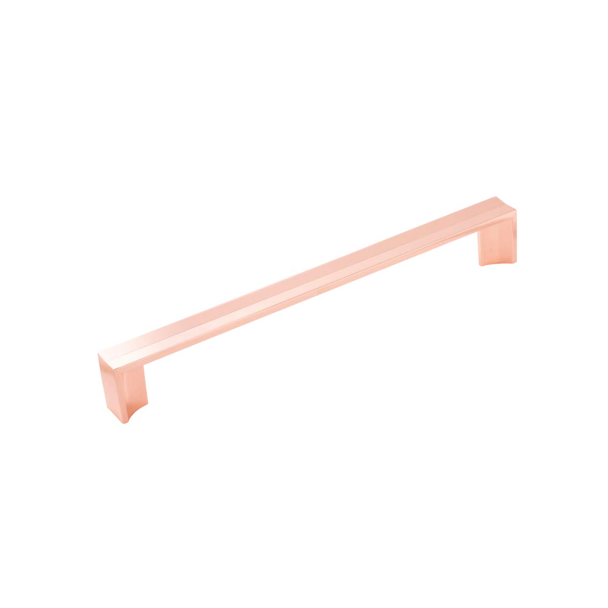 Belwith-Keeler Avenue Collection 1-1/2-inch Cabinet Pull - 12 Inch Center to Center - Polished Copper Handle - Modern Kitchen & Bathroom Hardware Upgrade