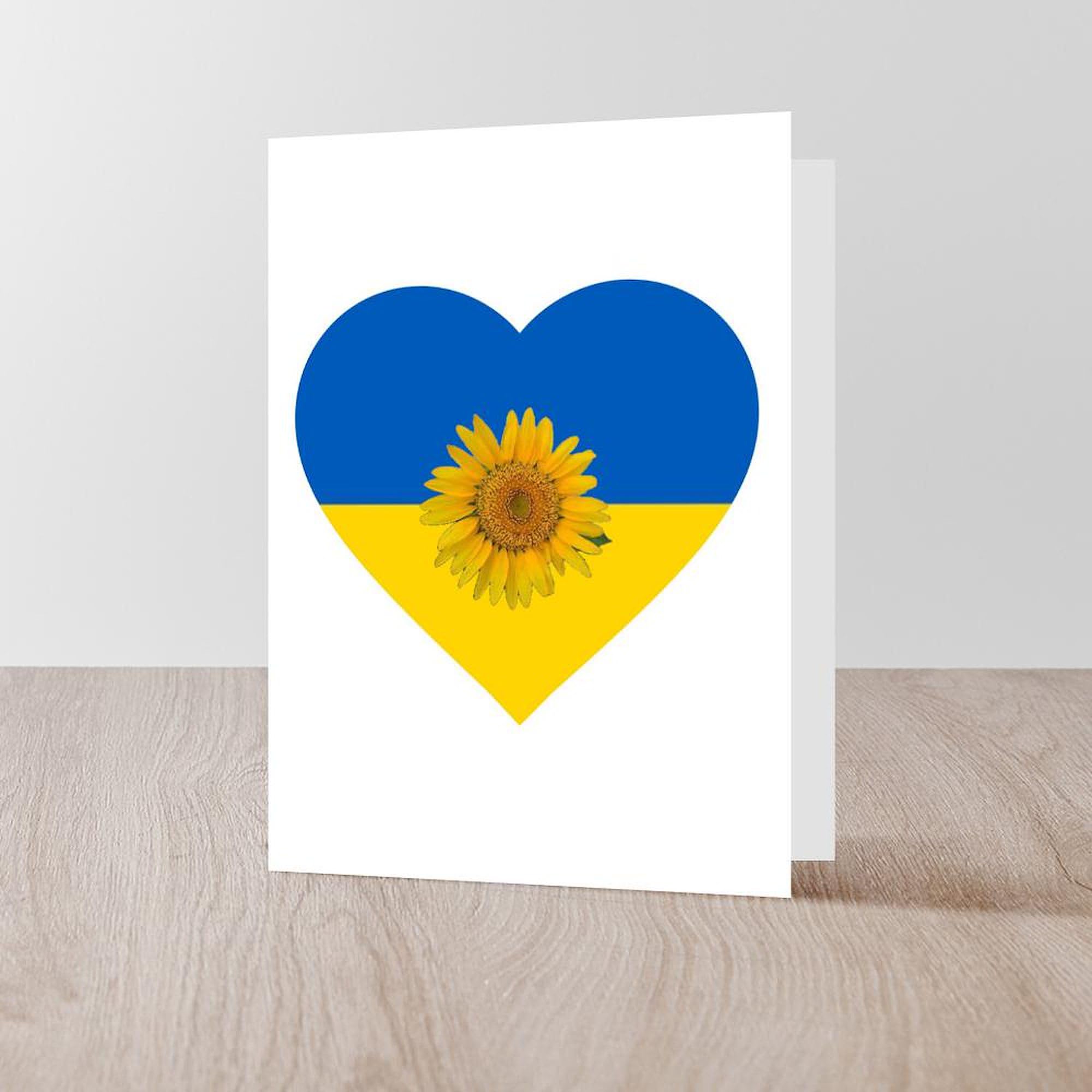 Ukrainian Sunflower Greeting Cards - 20 Pack Blank Note Cards with Glossy Finish | Birthday, Thank You & Sympathy Cards for All Occasions | Perfect for Handwritten Messages & Gift Giving