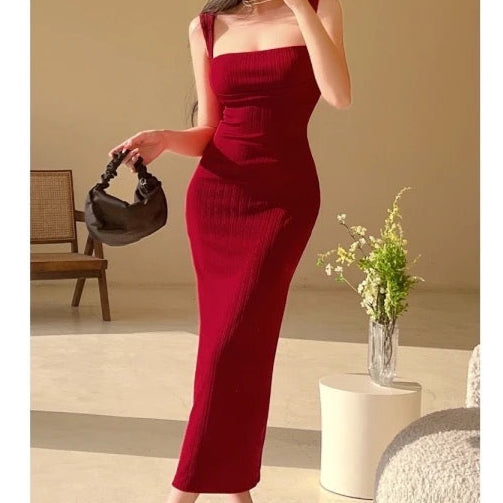 Gianna Sexy Bodycon Maxi Dress for Women - Slim Fit Long Party Dress for Night Out, Club, Date Night, and Special Occasions