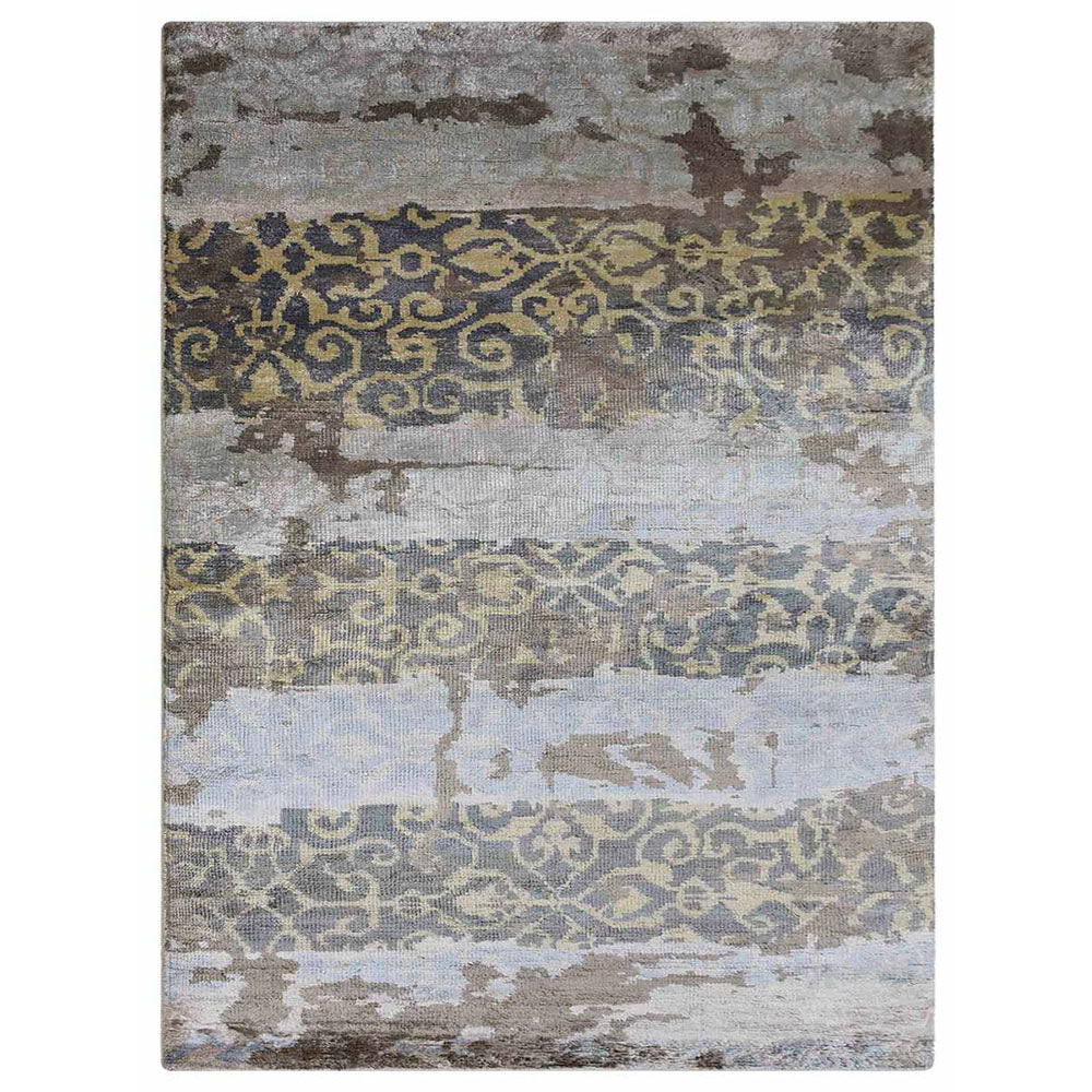 Handmade Hypnotic Eastern Hand-Knotted Wool Rug - Boho Chic Home Decor for Living Room, Bedroom & Office