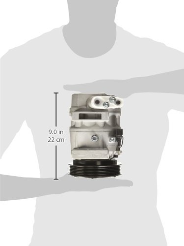 UAC CO 10449C A/C Compressor - High Performance Auto Air Conditioning Compressor Replacement for Smooth Cooling | Perfect for Car, Truck & SUV AC System Repairs