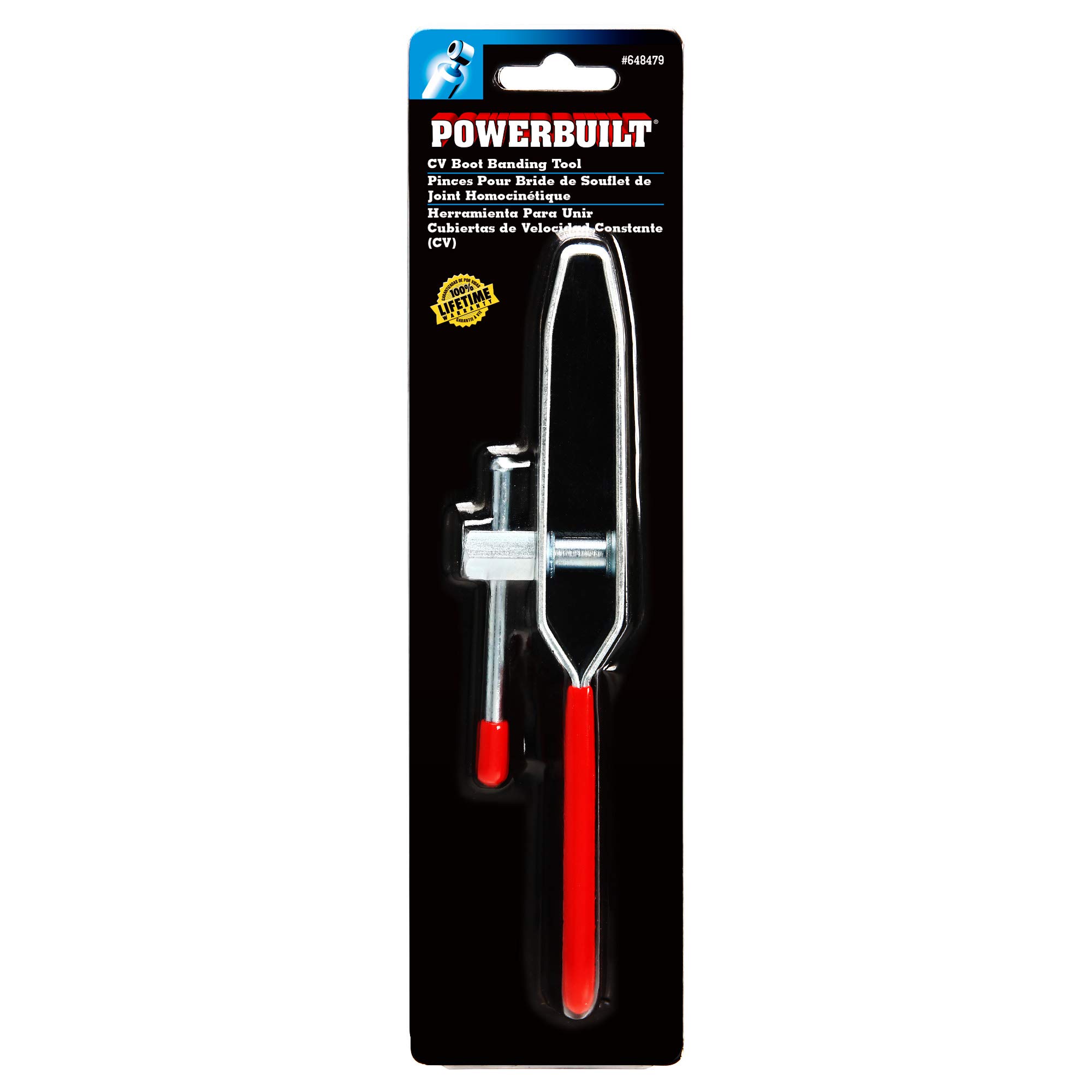 Powerbuilt 648479 CV Boot Banding Tool Kit - Universal CV Joint Boot Clamp Pliers for Automotive Repair - Perfect for DIY Mechanics & Professional Garage Use