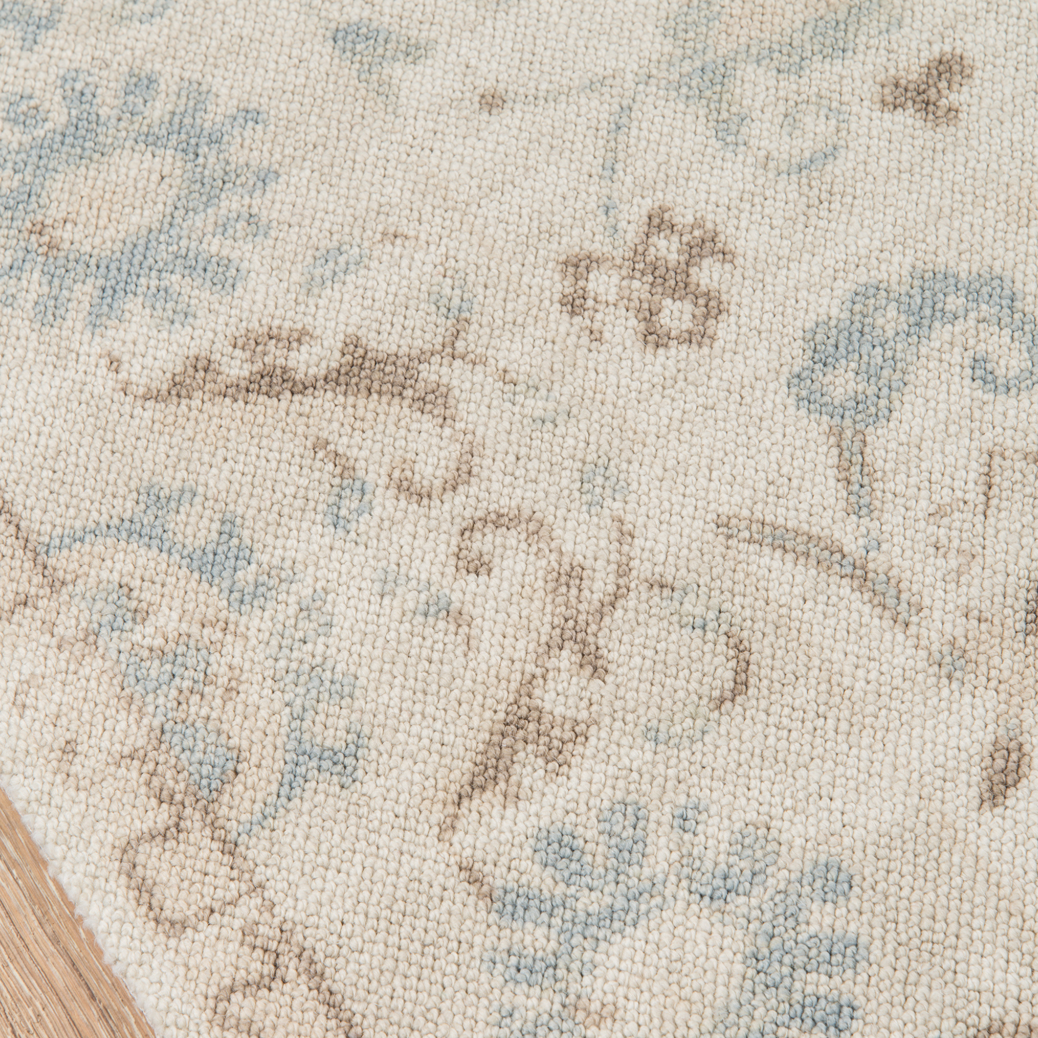 Ana Beige Wool Area Rug - Soft & Durable Handmade Wool Rug for Living Room, Bedroom, or Office - Perfect for Cozy Home Decor