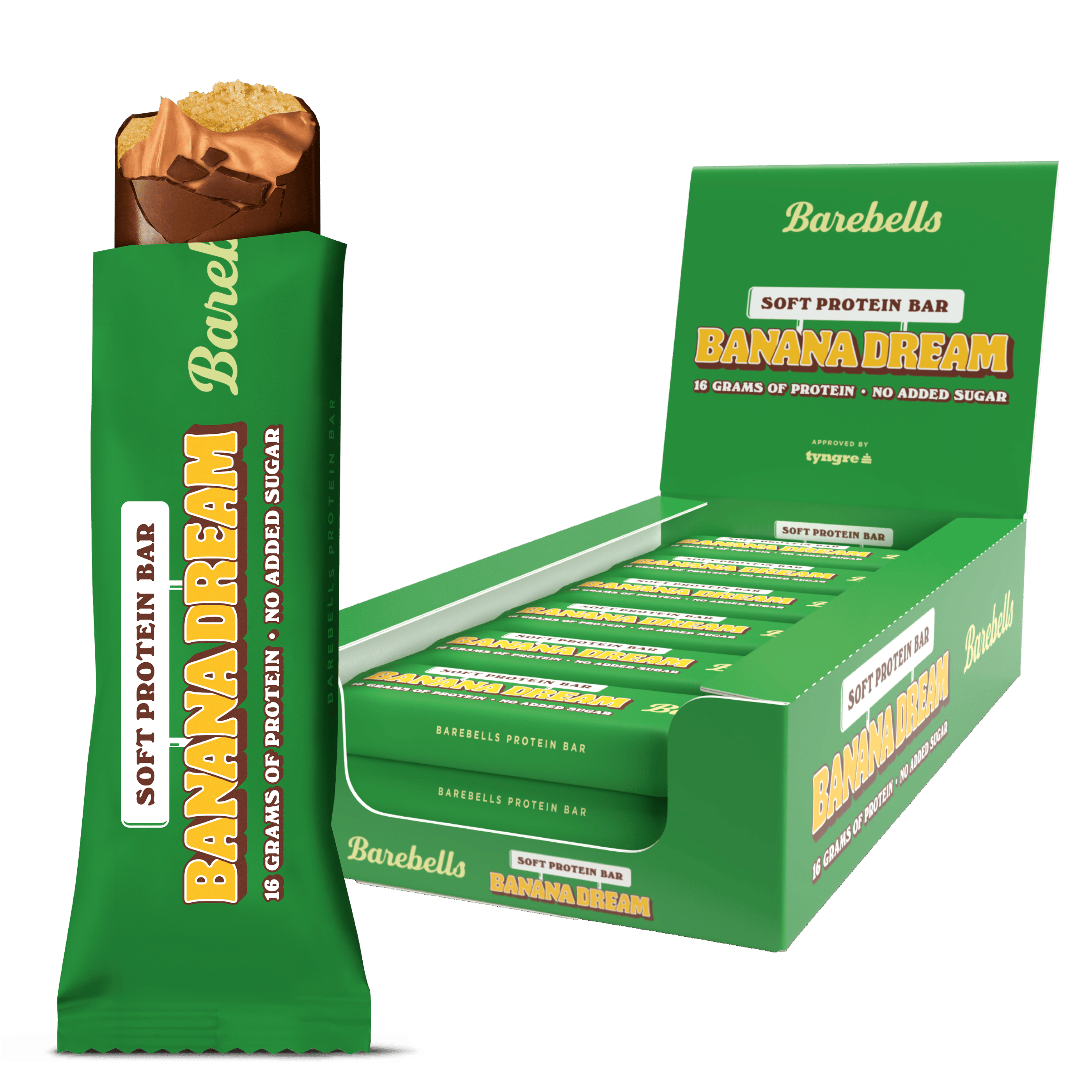 Barebells High Protein Soft Bar - 12 Pack (55g Each) | Low Sugar, Gluten Free Snack for Workout Recovery, Weight Loss & On-the-Go Energy