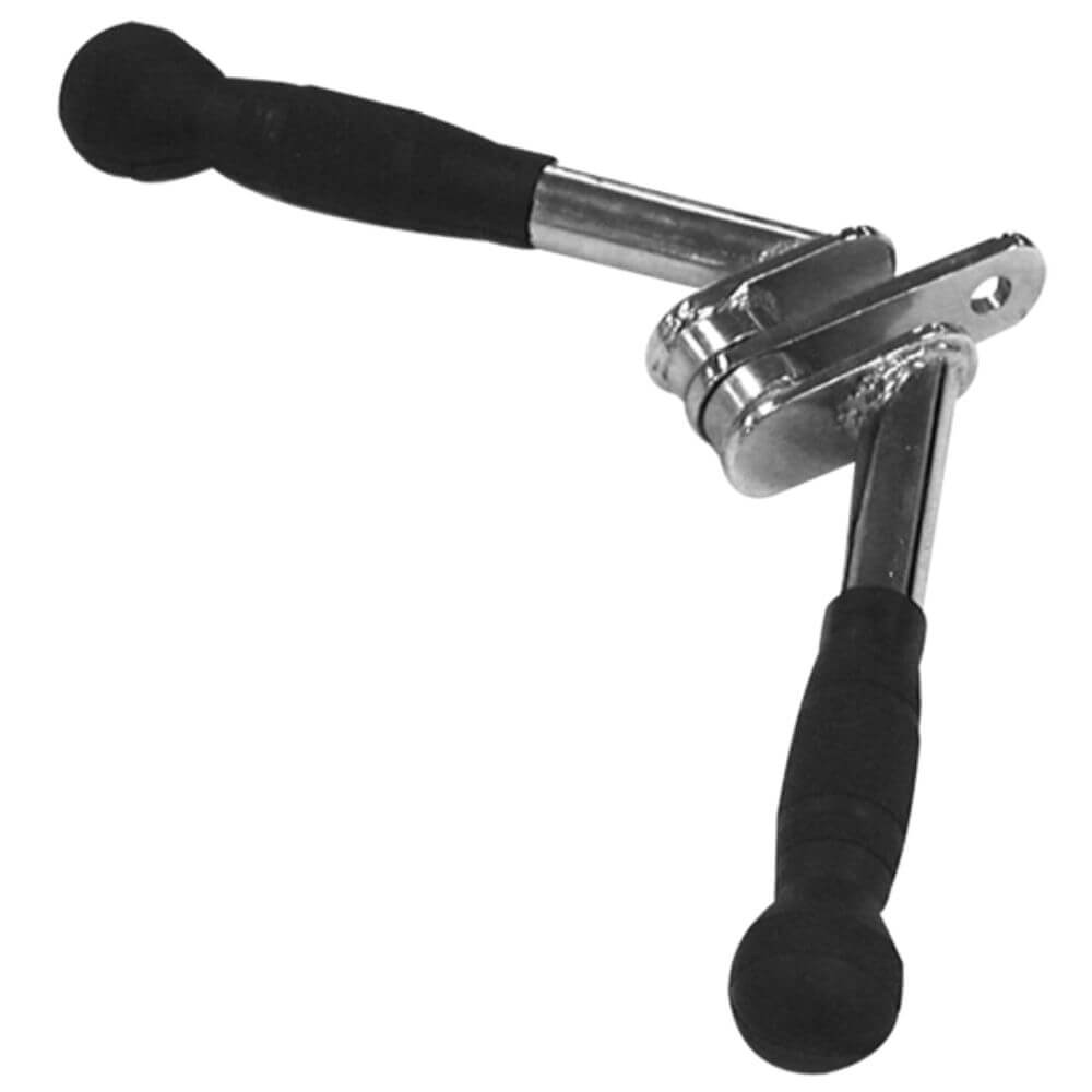 Body Solid MB507RG Rubber Grip Balanced V Bar - Premium Weightlifting Bar for Home & Commercial Gyms - Perfect for Pull-Ups, Chin-Ups & Strength Training