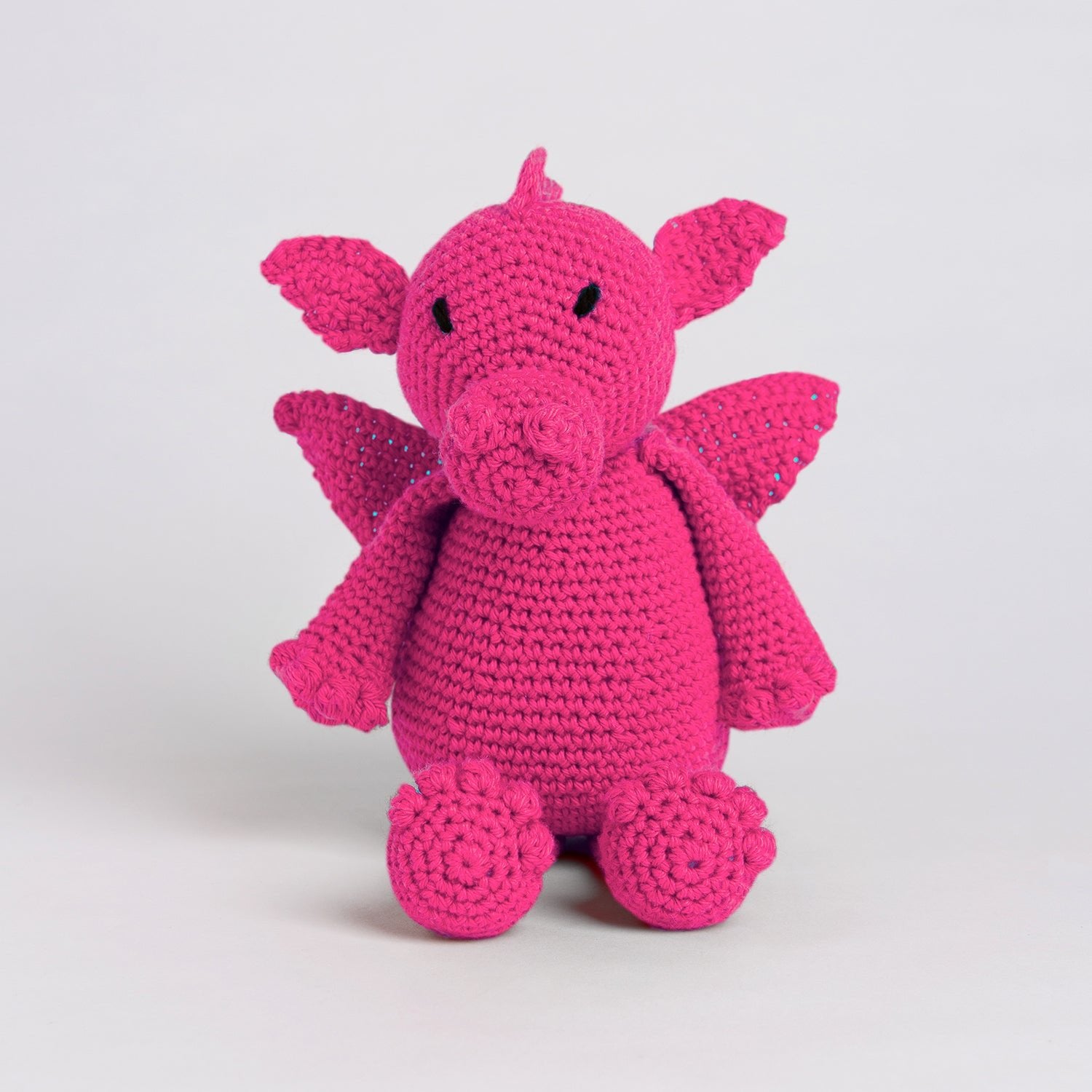 Dominique The Dragon Crochet Kit - Complete DIY Amigurumi Crochet Set for Beginners & Advanced, Perfect for Gifts, Home Decor & Stress Relief | Includes Yarn, Hook & Instructions