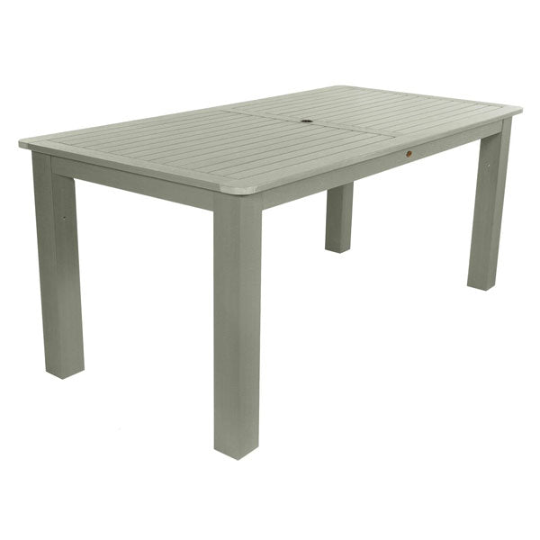 Premium Outdoor Rectangular Dining Table - Weather-Resistant Patio Furniture for Backyard, Garden & Poolside Dining - Perfect for BBQs, Parties & Family Gatherings