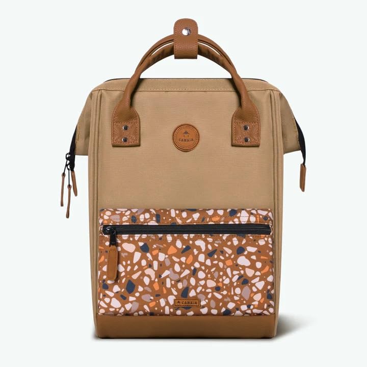 CABAIA Waterproof Backpack with 2 Pockets - Lifetime Guarantee - Stylish Unisex Design for Men & Women - Perfect for School, Travel & Business - Vegan Certified - Ideal for Commuting, College Campus & Office Use
