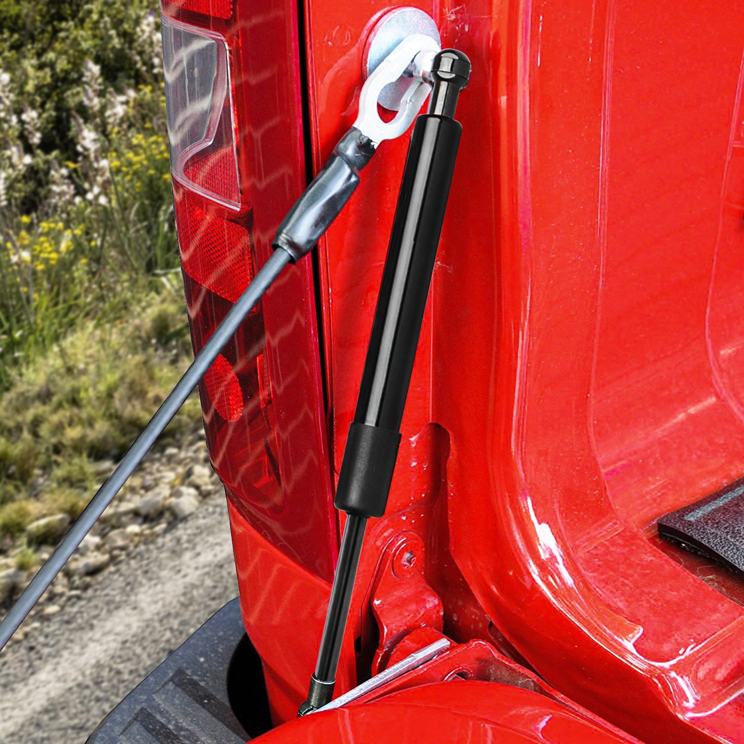 KitsPro Truck Tailgate Assist Damping Strut - Compatible with 1999-2016 Ford F-250 & F-350 Super Duty - Heavy Duty Tailgate Lift Support - Perfect for Loading/Unloading Cargo & Securing Tailgate