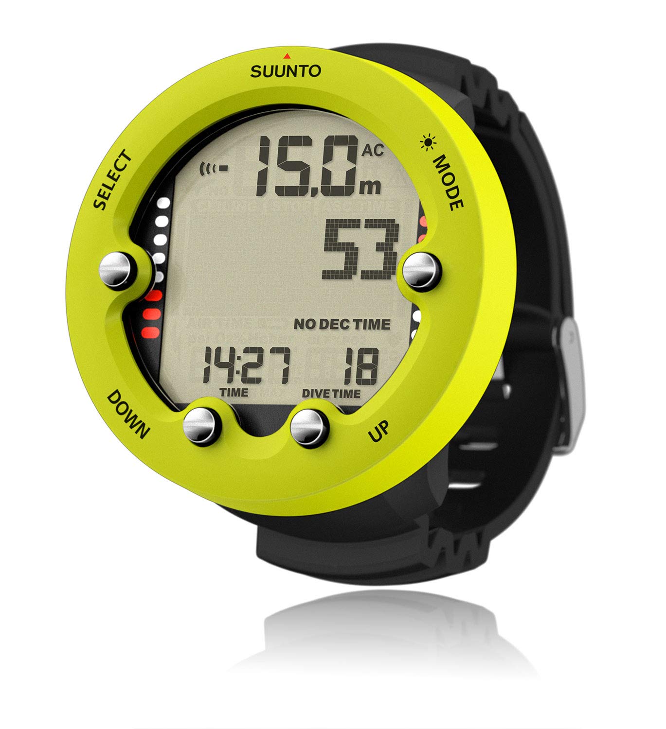 Suunto Zoop Novo Wrist Scuba Diving Computer - Dive Computer for Recreational Scuba Diving with Depth Gauge & Backlight | Perfect for Underwater Exploration & Marine Life Observation