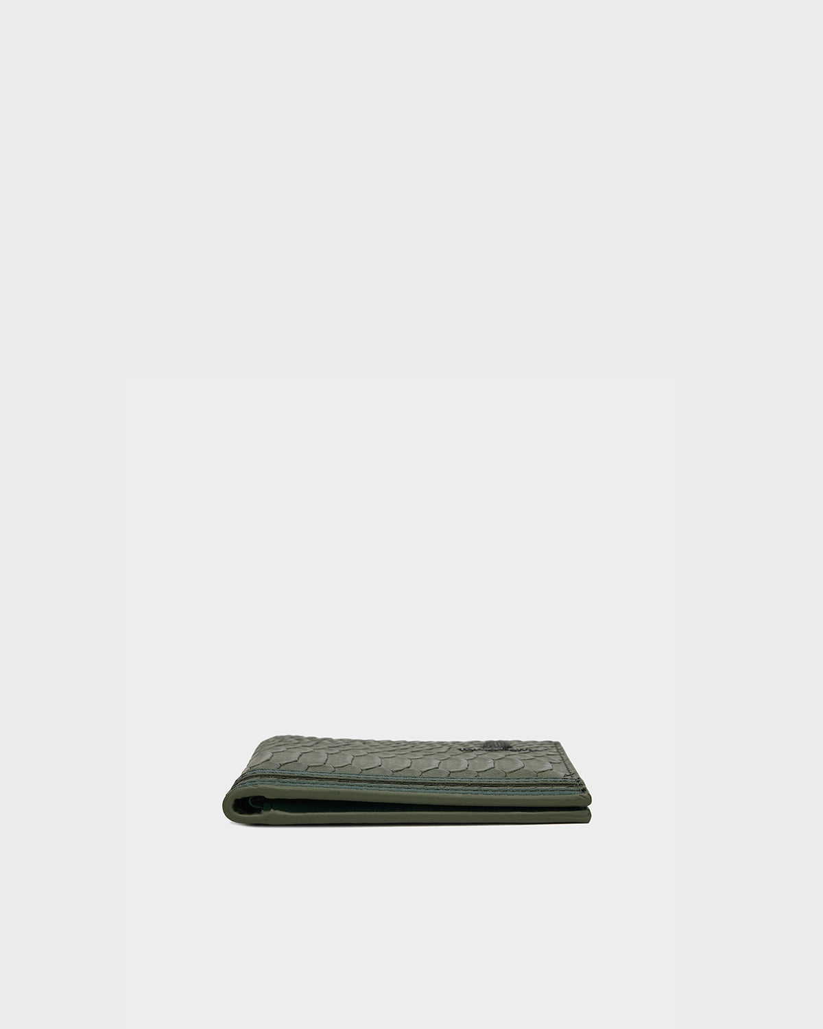 Apollo 1 Slim RFID Blocking Leather Wallet in Olive Green - Perfect for Everyday Carry, Travel & Minimalist Lifestyle