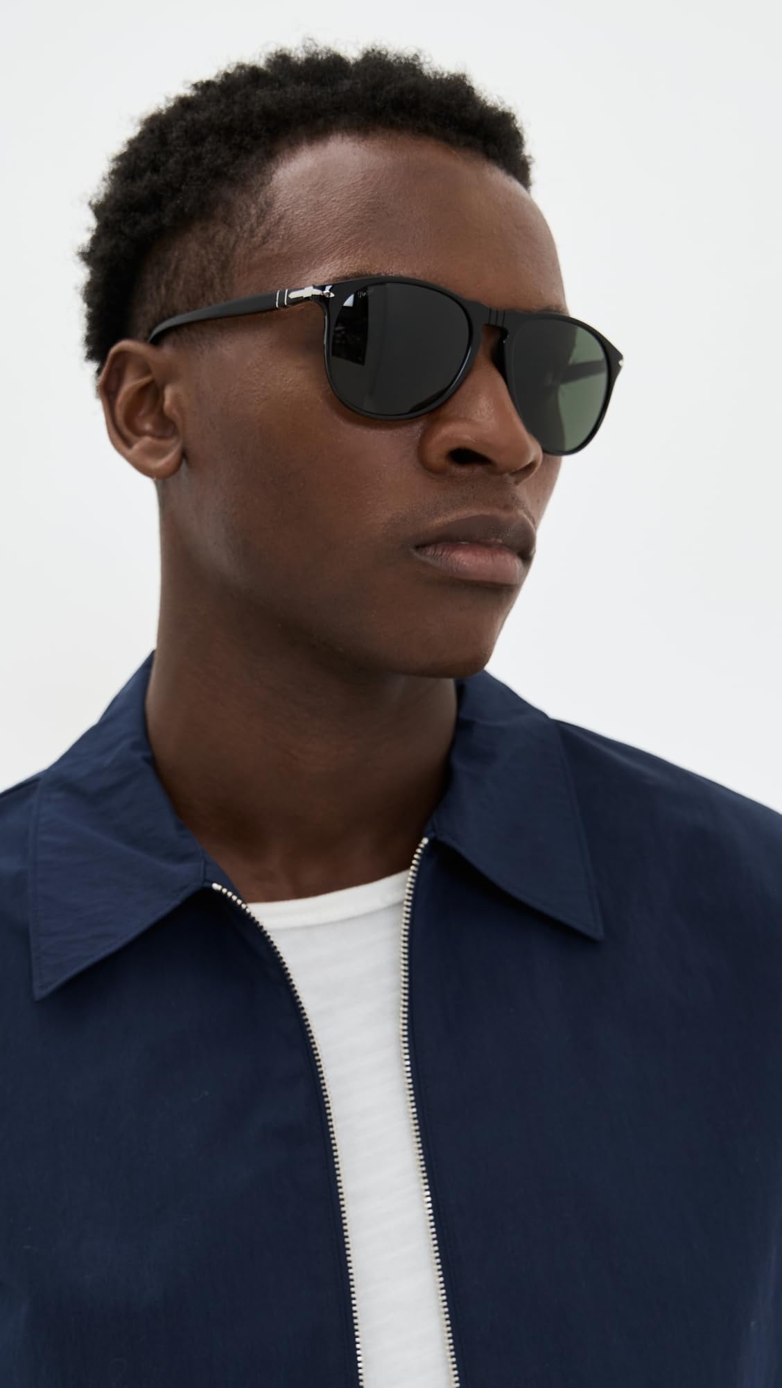 Persol PO9649S Aviator Sunglasses for Men & Women - Classic Polarized Pilot Shades for Driving, Travel & Outdoor Activities