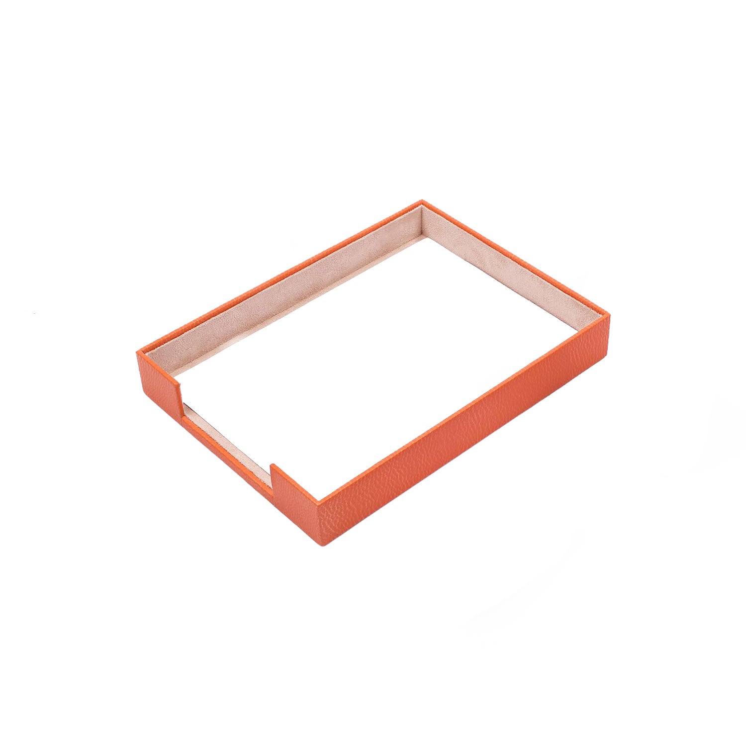 MOOG Genuine Leather Document Tray - Premium Office Desk Organizer for Files, Papers & Stationery - Perfect for Home Office, Work Desk & Professional Workspace Organization