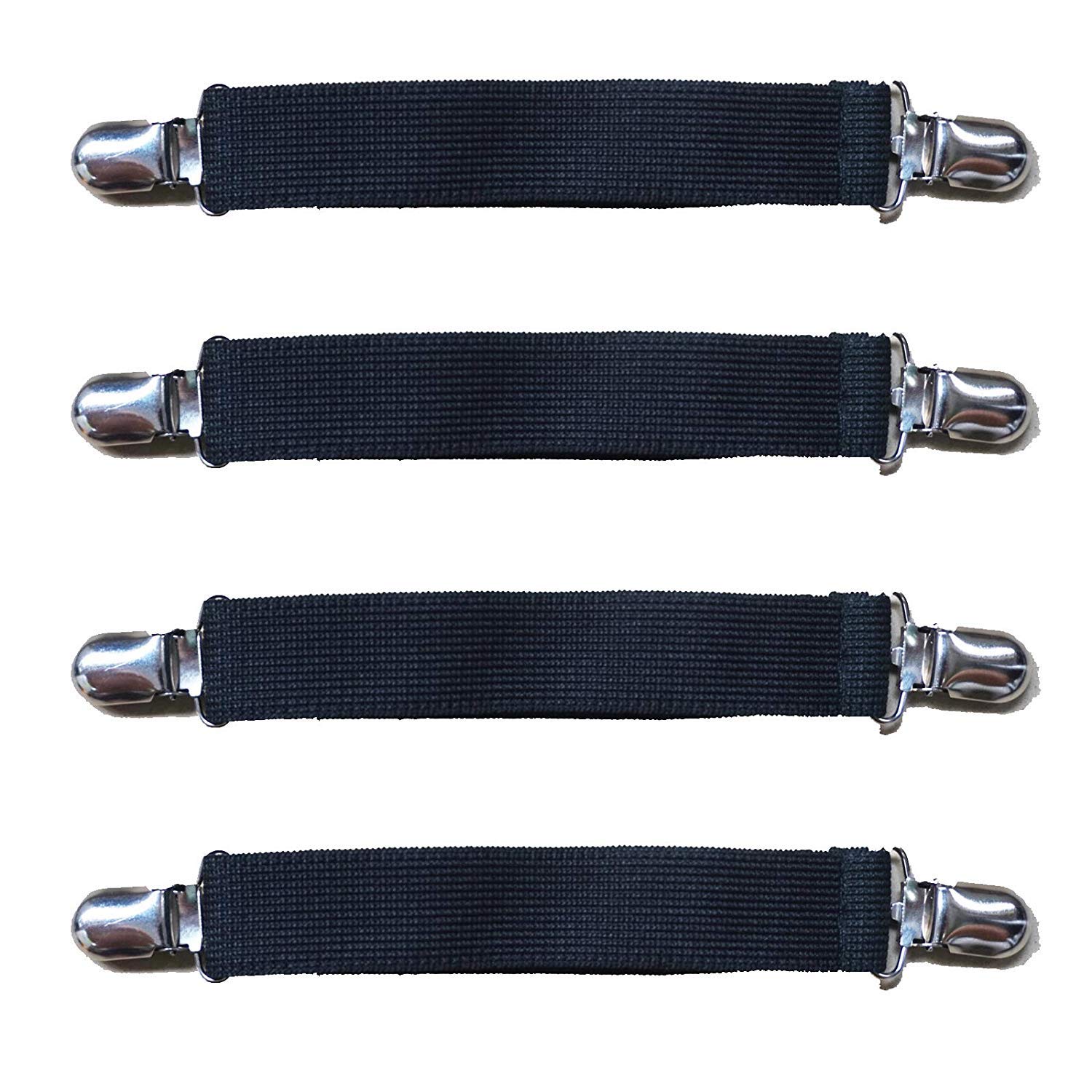 Stainless Steel Mitten Clips for Kids & Adults - Ski, Dog Band, Bed Sheets