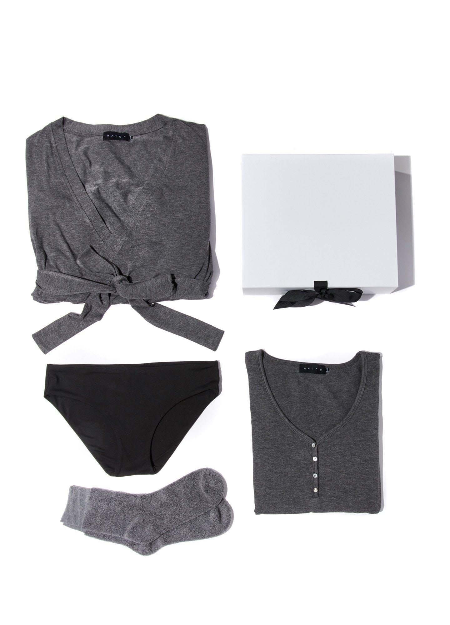 **Premium Maternity & Postpartum Hospital Gift Set - Nursing Nightgown, Postpartum Underwear, Cozy Socks - Essential New Mom Care Package for Hospital Stay & Recovery**    *(Perfect for Gifting New Moms - Comfortable Post-Birth Essentials for Labor, Delivery & Breastfeeding)*