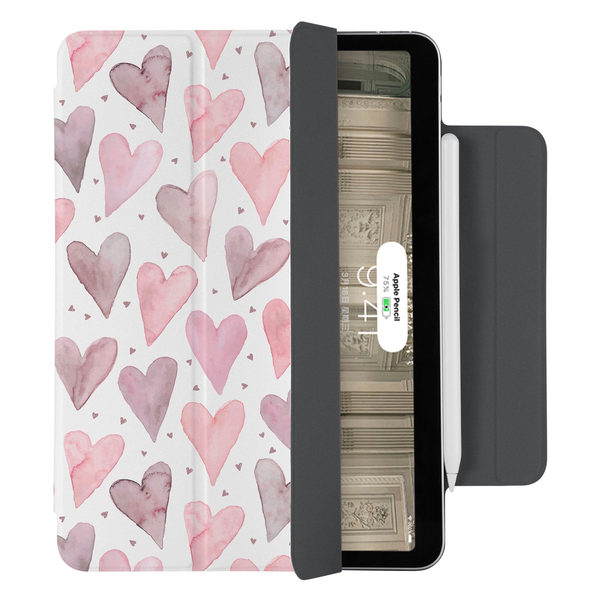 SlimFit Protective Case for iPad - Ultra Thin Lightweight Cover with Auto Sleep/Wake - Perfect for Work, Travel & Everyday Use