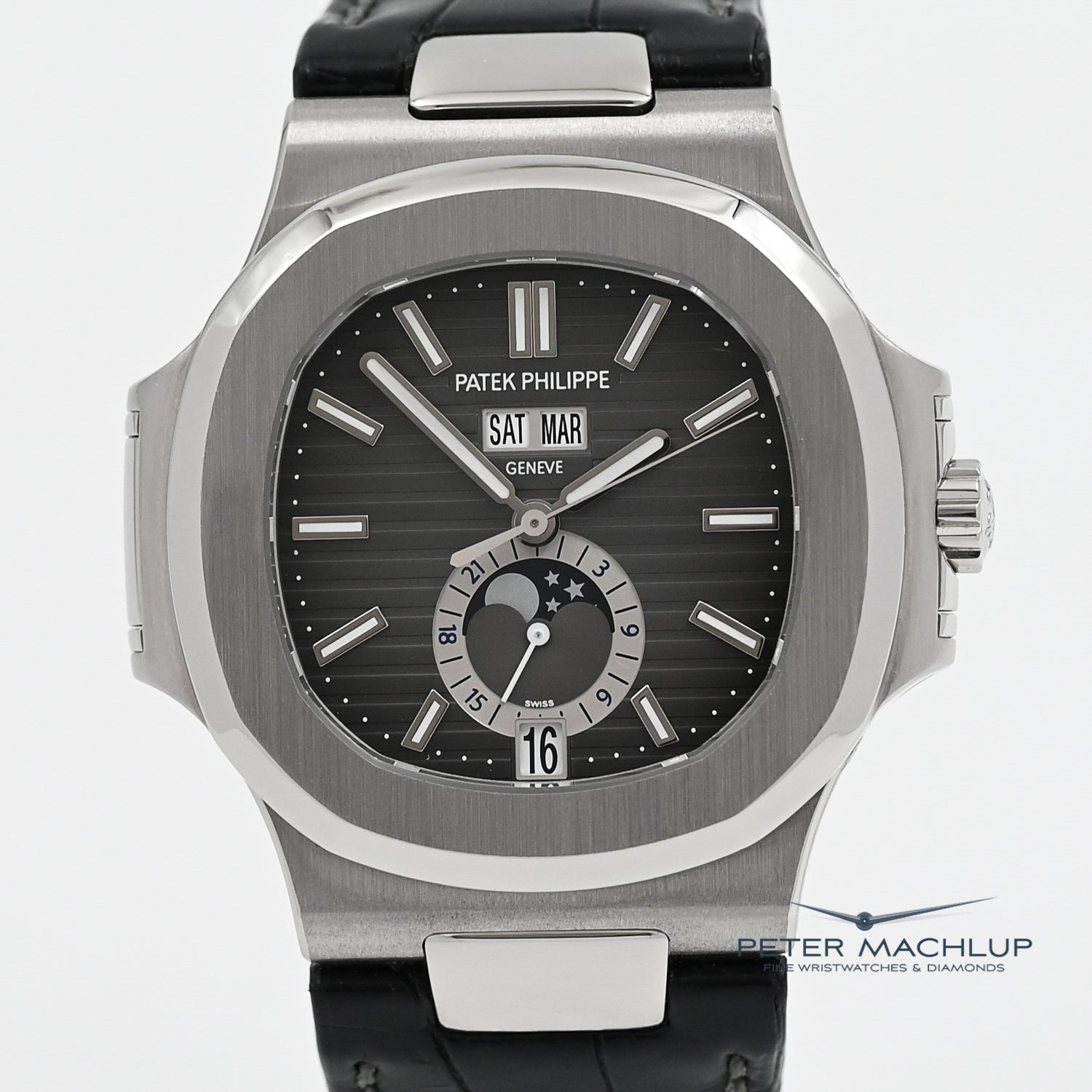 Patek Philippe Nautilus Annual Calendar 5726/1A-001 Luxury Men's Watch - Perfect for Business Meetings & Formal Events