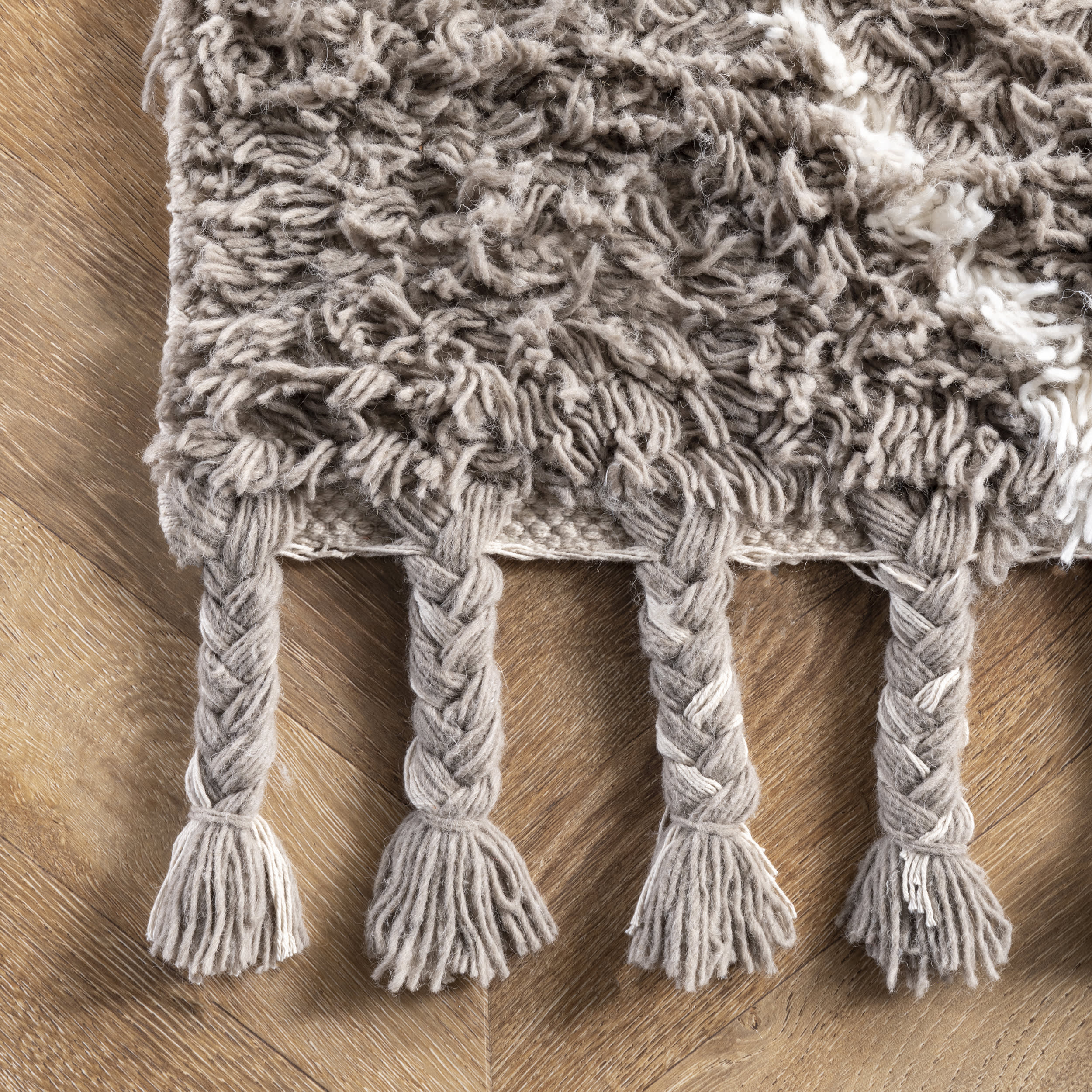 Adair Shag Rug - Soft Plush Grey Area Rug for Living Room, Bedroom & Nursery | Cozy Home Decor
