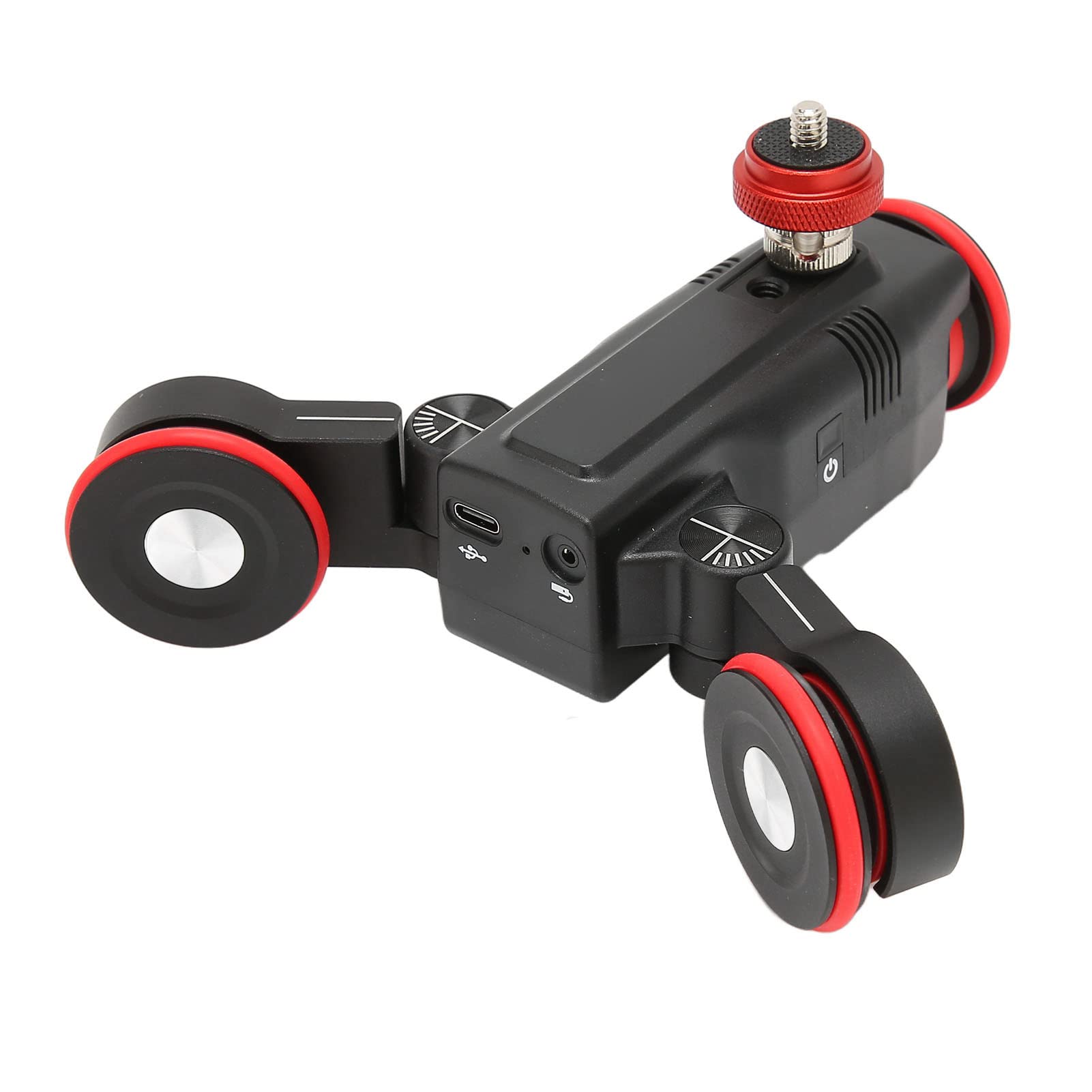 Jopwkuin L5I Camera Video Autodolly - 3kg Load Capacity, APP-Controlled Speed Adjustment (0-100), Type C Compatible for DSLR & Video Recorders - Perfect for Smooth Cinematic Shots, Vlogging & Professional Videography