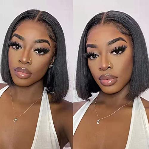 4x4 Lace Front Bob Natural Color