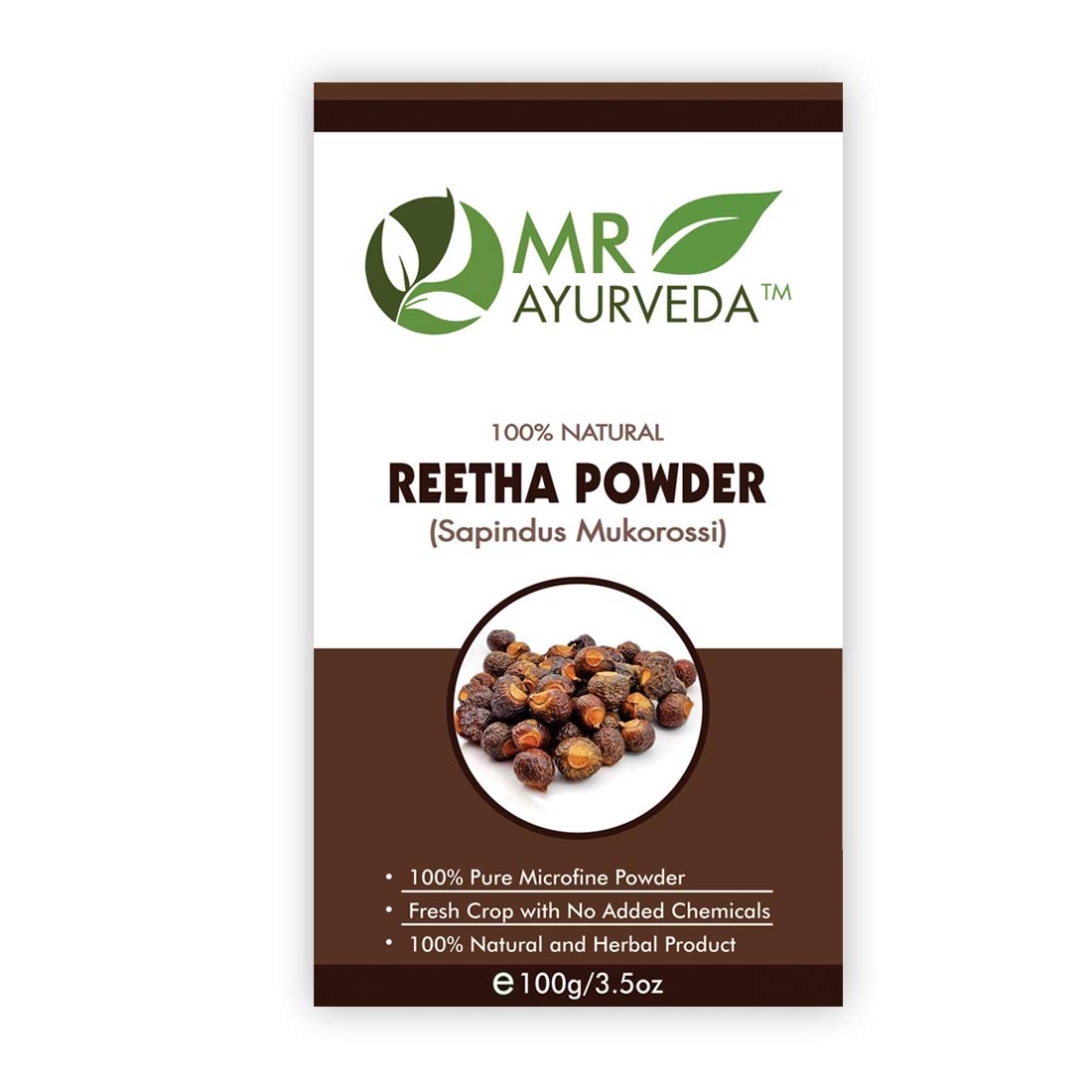 MR Ayurveda Shikakai Powder, Brahmi Powder, Amla Powder & Reetha Powder - 4 Herbal Hair Care Set (100g Each) for Natural Hair Growth & Scalp Treatment | DIY Hair Masks & Ayurvedic Remedies
