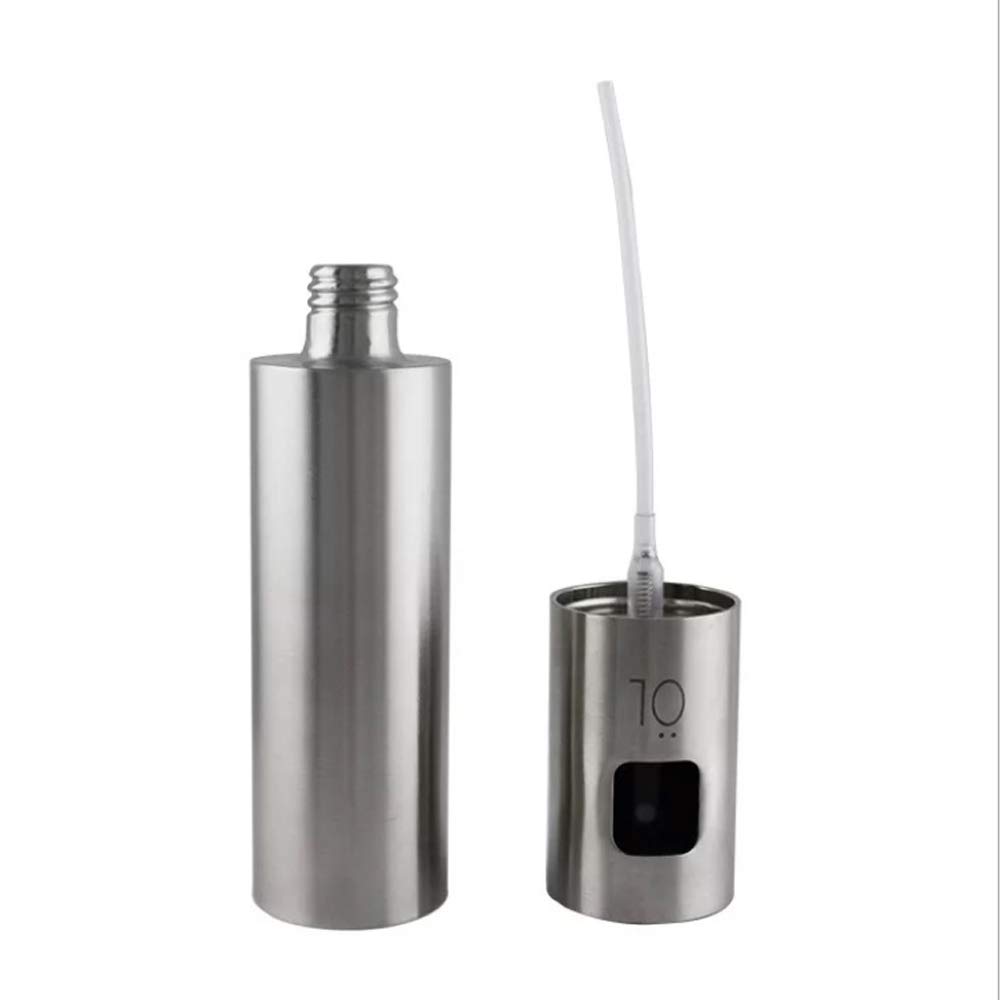 Stainless Steel Olive Oil Sprayer - Refillable Oil & Vinegar Mister for Cooking, Salad, Grilling, Roasting, Air Fryer & BBQ | Perfect for Healthy Cooking, Kitchen Use & Meal Prep