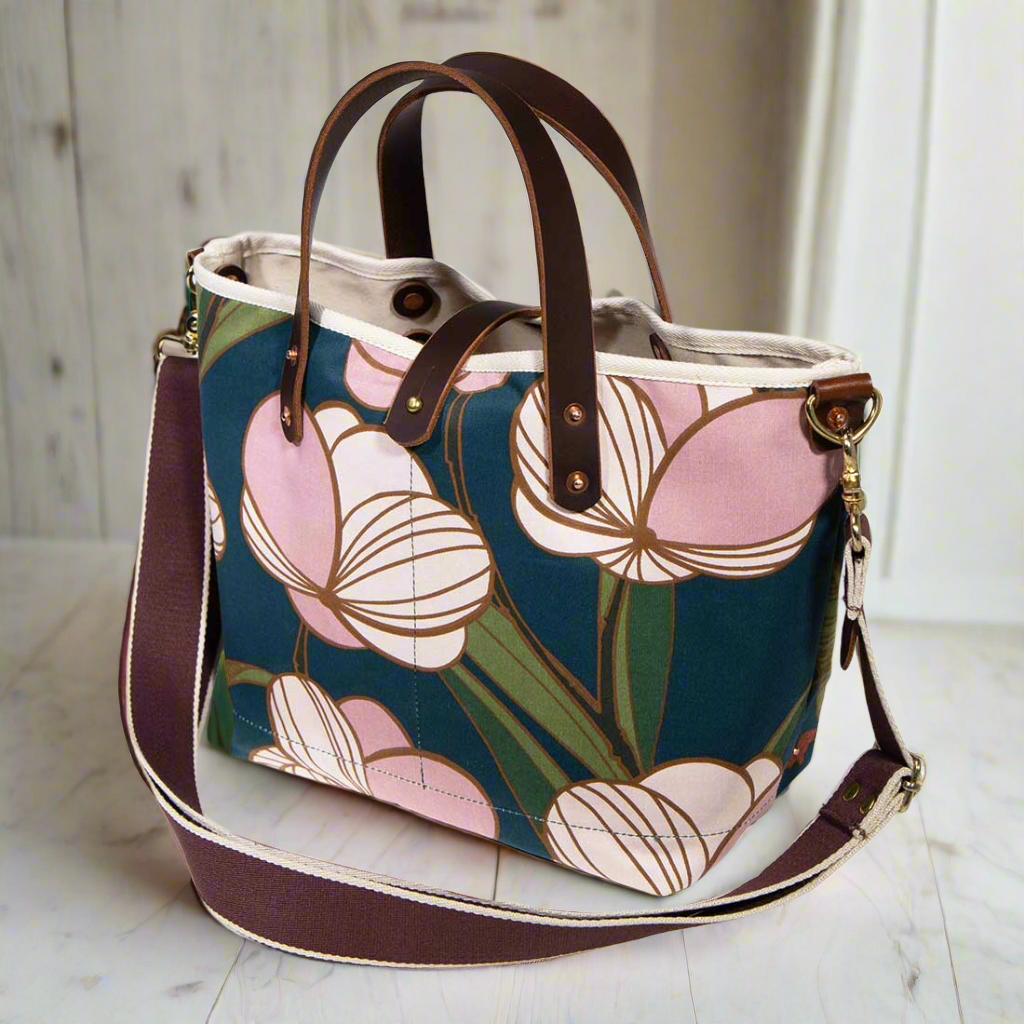 Camellia All Day Mini Tote Bag - Stylish & Lightweight Crossbody Purse for Women | Perfect for Work, Travel & Everyday Use