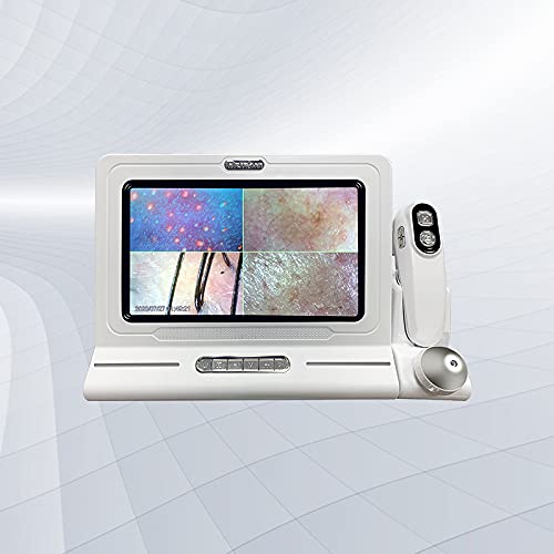 11 Inch HD LCD Screen Skin Hair Scalp Detector - Microscope Tester for Hair Follicle Analysis, Facial Skin Oil & Moisture Check | Perfect for Salon, Dermatology & Home Hair Care