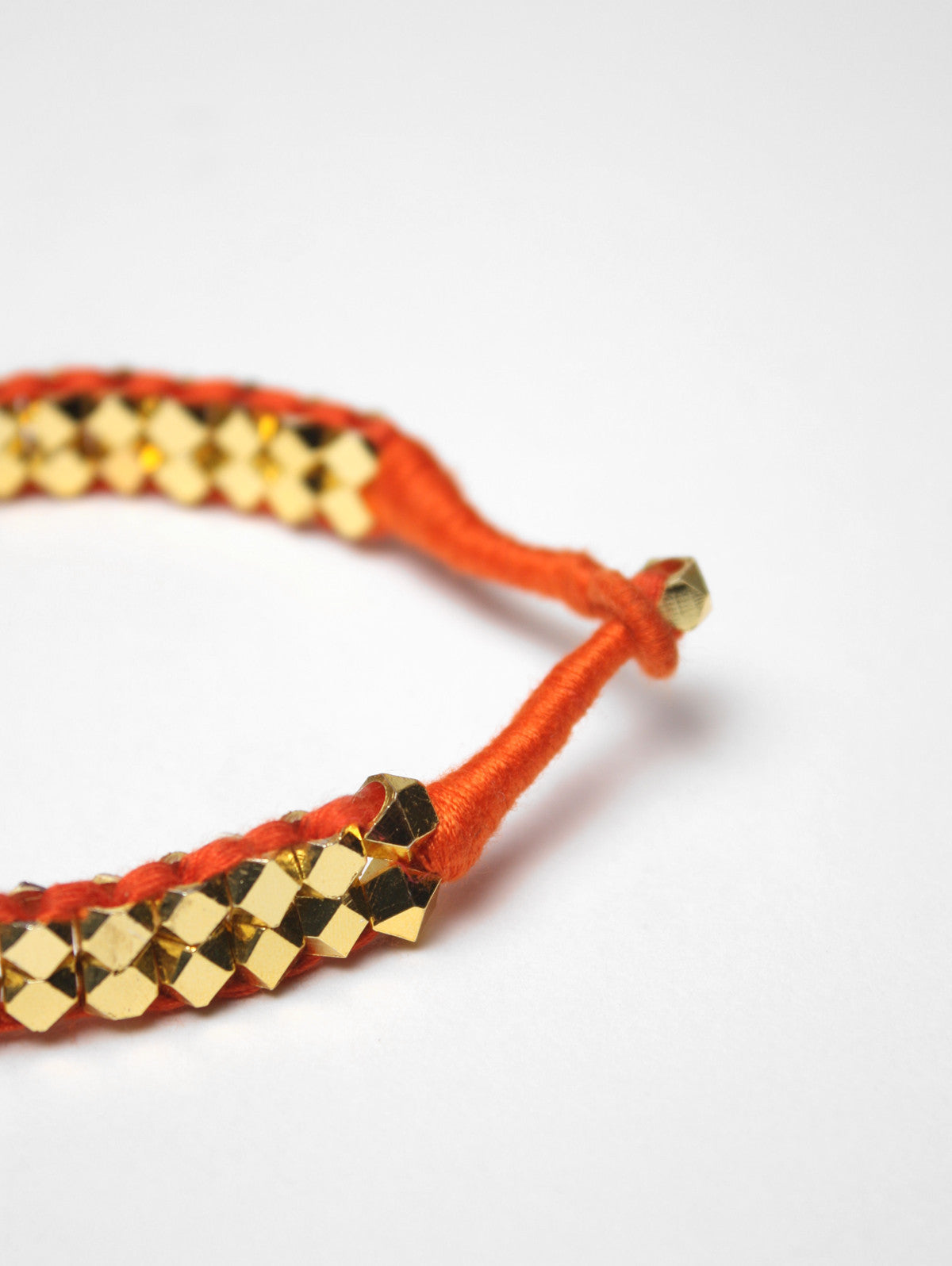 Aurora Gold Plated Orange Bracelet for Women - Elegant Fashion Jewelry Gift for Birthday, Anniversary & Party Wear