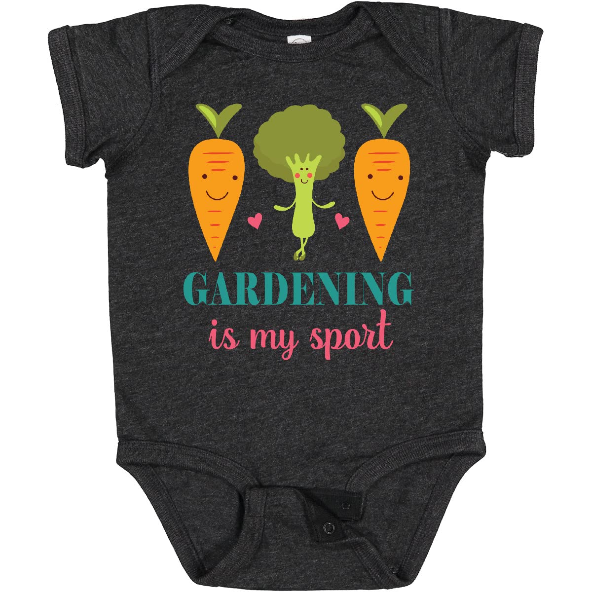 Inktastic Gardening is My Sport Baby Bodysuit - Cute Organic Cotton Onesie for Garden Lovers, Infants & Toddlers - Perfect for Outdoor Play, Family Gardening & Photo Shoots