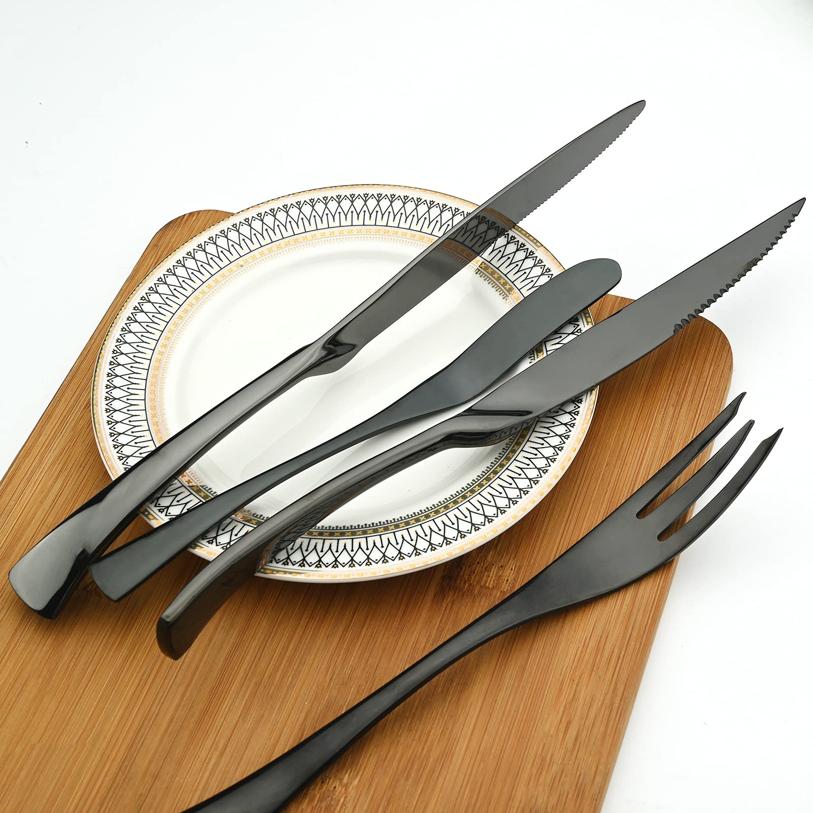 4-Piece Stainless Steel Fish Forks Set - 304 Grade, 8.47 Inch Dessert Forks for Seafood, Sushi & Fine Dining - Elegant Tableware for Restaurants, Dinner Parties & Home Entertaining
