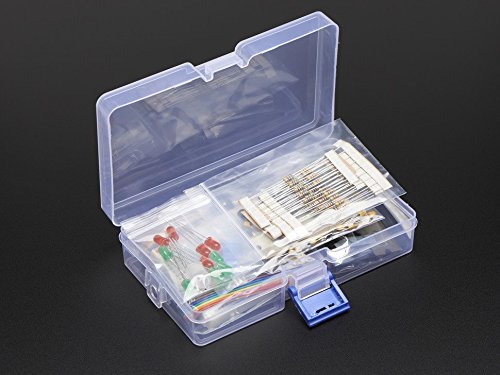 Adafruit Parts Pal (PID 2975) - Ultimate Electronics Starter Kit for Beginners | DIY Maker Projects, Circuit Learning & STEM Education | Perfect for Arduino, Raspberry Pi & Robotics Projects