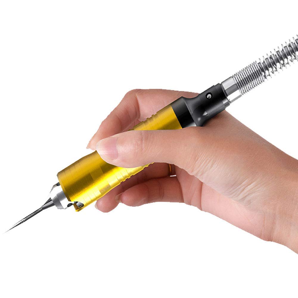 Rotary Tool Flex Shaft Hanging Grinder - 780W Electric Multi-Function Carver with Foot Pedal Control | 23000 RPM Metal Flexible Shaft for Metalworking, Wood Carving & DIY Repairs | Perfect for Jewelry Making, Engraving & Home Workshop Projects