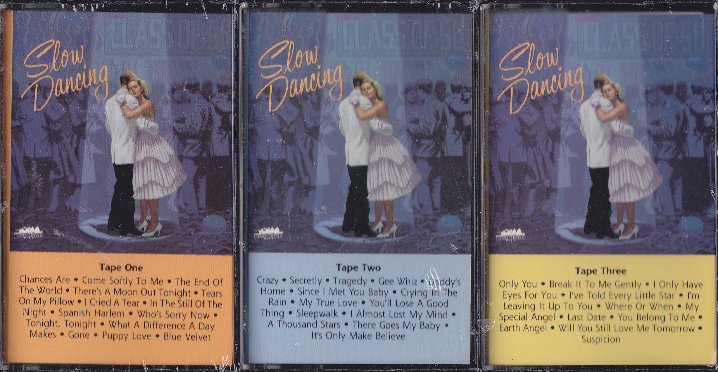 Heartland Music Slow Dancing - 3 Cassette Tape Set for Romantic Evenings & Vintage Music Lovers